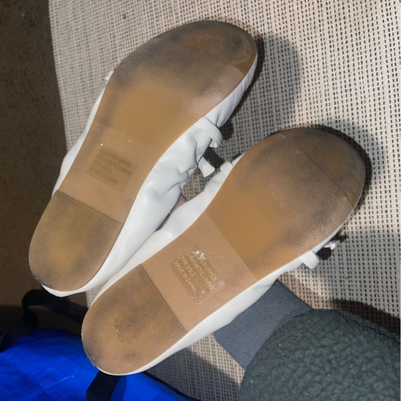 Silent D | Bella Ballet Flat in Oatmilk Leather Size 42 - Picture 7 of 9